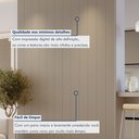 Ver imagem 7 de Kit 3 Placas de Painel Ripado Tóquio 250cm x 58cm x 3,3mm (Rende 4,35m²) Ecorevest Bege