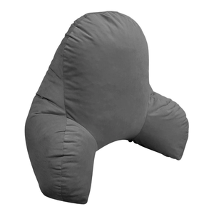 Encosto Ortobom Dino Veludo Cinza Gray