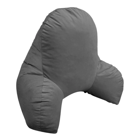 Encosto Ortobom Dino Veludo Cinza Gray