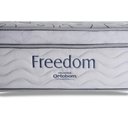 Ver imagem 2 de Cama Box Baú Solteiro: Colchão Ortobom Freedom Visco + Base Crc Courano White