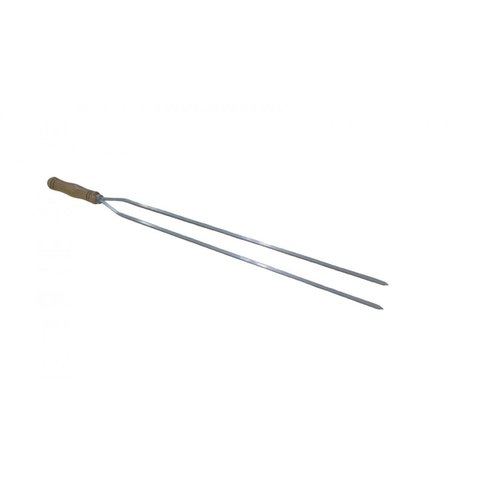 Kit 2 Espetos Duplo de Aluminio 85cm - Volpato