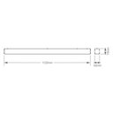 Ver imagem 5 de Lustre Pendente Taschibra Vetor Linear Led 20w Bivolt Branca 4000k Luz Neutra
