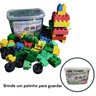 Brinquedos Bloco de Montar Infantil Educativo 65 peças - 6