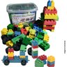 Brinquedos Bloco de Montar Infantil Educativo 65 peças - 1