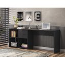 Ver imagem 2 de Mesa para Computador Office Zínia Preto - MoveisAqui