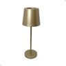 Luminária de Mesa Living Dourado Fosco 1xe27 Cúpula de Alumínio Bivolt Spotline 638/1 - 1