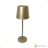 Luminária de Mesa Living Dourado Fosco 1xe27 Cúpula de Alumínio Bivolt Spotline 638/1 - 5