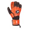 Luva de Goleiro Poker com Talas Futebol de Campo Profissional Ortho Vulcan Ii - Ref 01058 Laranja - 4
