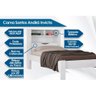 Cama Solteiro Invicta Branco - Santos Andirá - 2