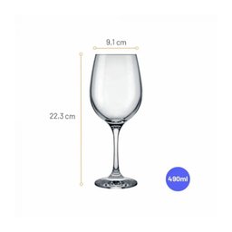 Taça Champagne Cristal Barone 490 Ml - Nadir - 2