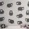 Adesivo bebê de Parede Infantil Ovelhas Decoração 15unds - 1