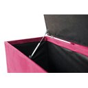 Ver imagem 3 de Puff Baú Decorativo - 1,20cm - Rosa Pink