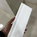 Ver imagem 7 de Kit 8 Barras 2,40m Rodapé de Poliestireno 10cm Altura 15mm Cor:branco Acetinado