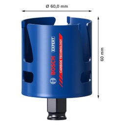 Serra Copo 60mm Expert Multimaterial Power Change Bosch - 2