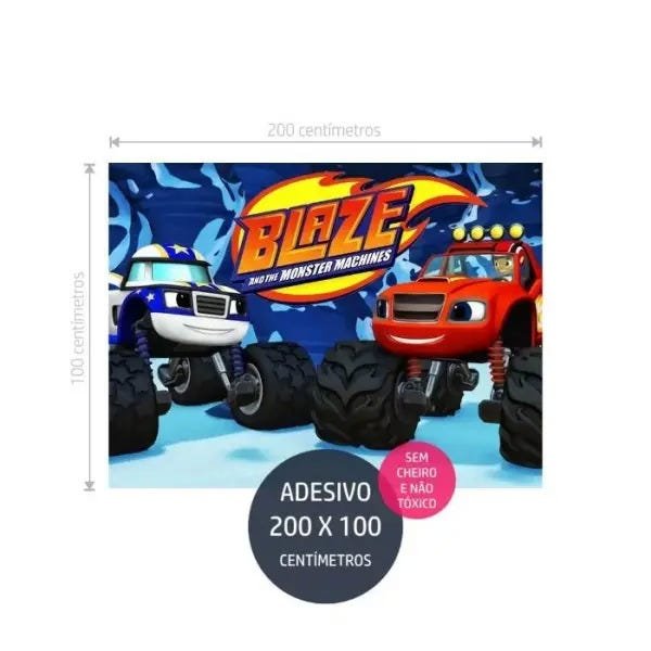 Adesivo de Faixa Blaze and The Monster Machines