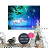 unicornio adesivo parede painel infantil AP3657 - 1