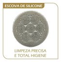 Ver imagem 4 de Escova Elétrica de Banho Spin Spa Be Emotion 4 em 1 Polishop Cinza