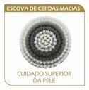 Ver imagem 6 de Escova Elétrica de Banho Spin Spa Be Emotion 4 em 1 Polishop Cinza