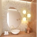 Ver imagem 3 de 4 X Luminárias 82cm Pendente 3 Globos Vidro Jabuticaba Metal Dourado Teto Gimpo 4xkjdd-e-072-gold