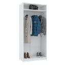 Ver imagem 1 de MÓDULO CLOSET CABIDEIRO EM 100% MDF A 2,00 M471.B (CASA) MUNDI MOVEIS