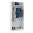 Ver imagem 5 de MÓDULO CLOSET CABIDEIRO EM 100% MDF A 2,00 M471.B (CASA) MUNDI MOVEIS