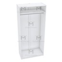 Ver imagem 6 de MÓDULO CLOSET CABIDEIRO EM 100% MDF A 2,00 M471.B (CASA) MUNDI MOVEIS