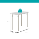 Ver imagem 7 de Conjunto Sala de Jantar Palermo com Mesa e 4 Banquetas 2999 Carraro