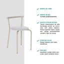 Ver imagem 5 de Conjunto Sala de Jantar Palermo com Mesa e 4 Banquetas 2999 Carraro