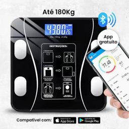 Usb Recarregável Balança Bioimpedância Corporal Digital - 7