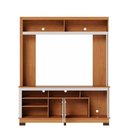 Ver imagem 3 de Estante Home Theater Belaya Freijó Off White Matte e Mesa de Centro Jeri Freijó Off White -
