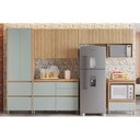 Ver imagem 1 de Cozinha Completa 6 Peças Rainha Gourmet 3 Aéreos 2 Balcões 1 Paneleiro C6p01 Nature Verde