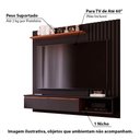 Ver imagem 3 de Rack com Painel Suspenso Panamá para TV de até 60- Preto Chumbo/Savana