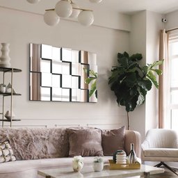 Espelho Decorativo 3d Liverpool - Painel Vidro 28 Peças - 3