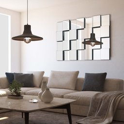 Espelho Decorativo 3d Liverpool - Painel Vidro 28 Peças - 2