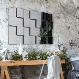 Espelho Decorativo 3d Liverpool - Painel Vidro 28 Peças - 5
