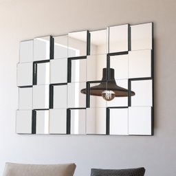 Espelho Decorativo 3d Liverpool - Painel Vidro 28 Peças - 1