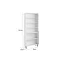 Ver imagem 4 de Cristaleira de Cozinha Paneleiro Evidence 7039 C/ 6 Portas (2 C/ Vidro) 80cm Branco - Bertolini