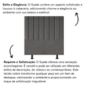 Ver imagem 5 de Cabeceira Estofada de Cama Solteiro Box 100 Cm Eloá Suede e Frame:cinza
