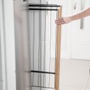 Ver imagem 7 de Varal Horizontal Chão Dobrável em Bambu com Hastes Metálicas - Simplo