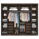 Ver imagem 2 de Guarda-Roupa Casal 6 Portas com Espelho Sevilla Tcil Móveis