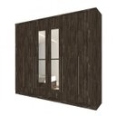 Ver imagem 5 de Guarda-Roupa Casal 6 Portas com Espelho Sevilla Tcil Móveis
