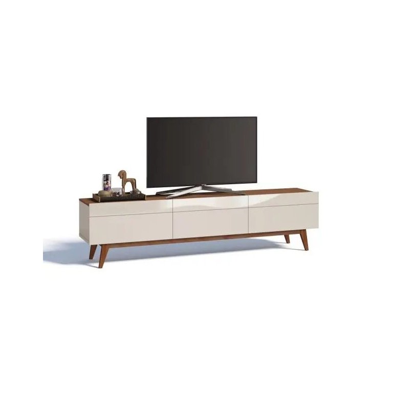 Rack para Tv até 60 Polegadas 3 Gavetas Classic Moderno Imcal