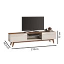 Ver imagem 3 de Rack para TV até 60 Polegadas 2 Gavetas Classic Imcal