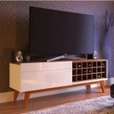 Ver imagem 1 de Rack para TV até 55 Polegadas 1 Gaveta e Adega Classic Retrô Imcal