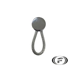 Puxador Fune Com Espia Cromado Zen - 1