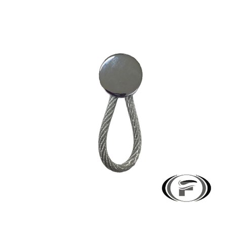 Puxador Fune Com Espia Cromado Zen