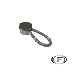 Puxador Fune Com Espia Cromado Zen - 2