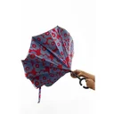 Ver imagem 2 de Guarda Chuva Invertido Floral Lilás Mor
