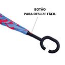 Ver imagem 6 de Guarda Chuva Invertido Floral Lilás Mor