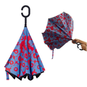 Ver imagem 7 de Guarda Chuva Invertido Floral Lilás Mor